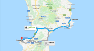 Crotone to Tropea