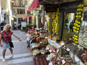 Colourful Shops of Taormina