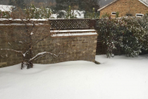 A snowy day at the Horsfield's