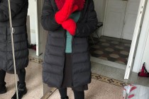 Ready for the ministry on a cold day in Crotone