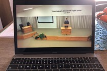 Since our meetings are in Italian, we also watch the live stream from Coomera Cong in Australia.