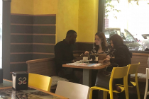 The other group studying.