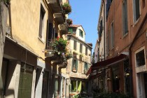 Typical Venice street.